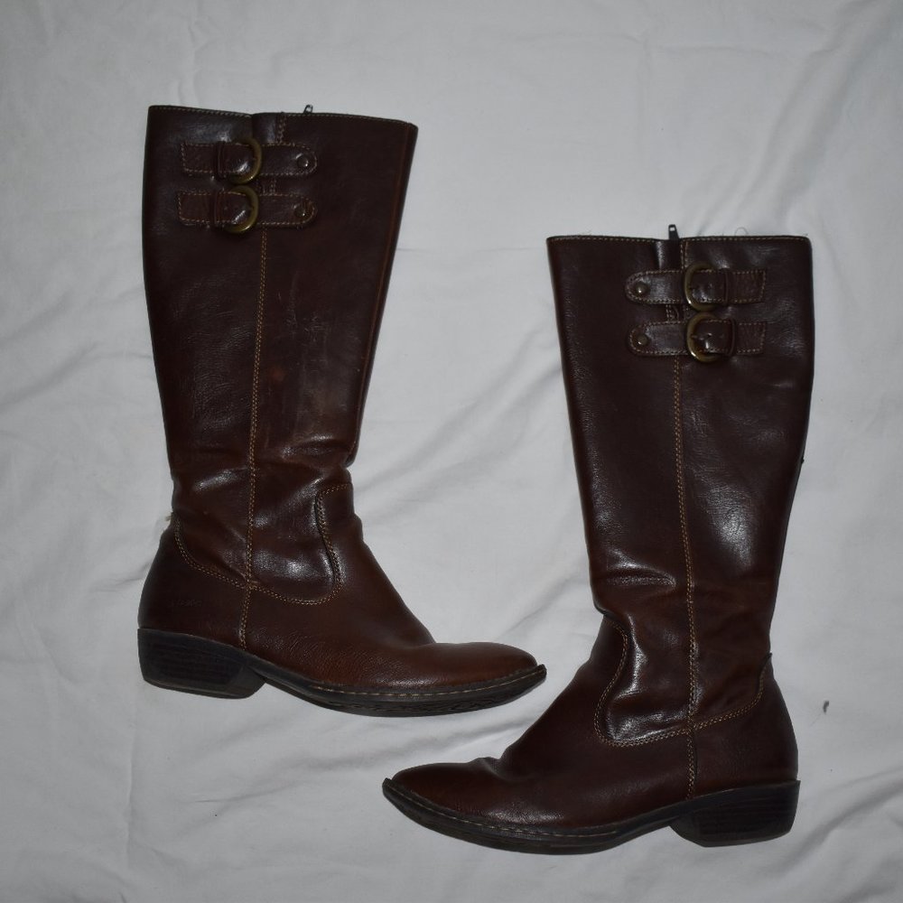 Brown Riding Boots